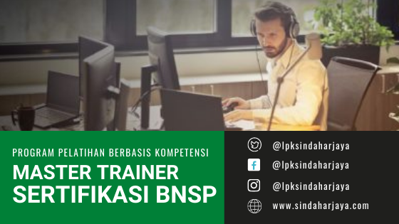 Master Trainer Bnsp Master Trainer Sertifikasi Bnsp Tot Bnsp